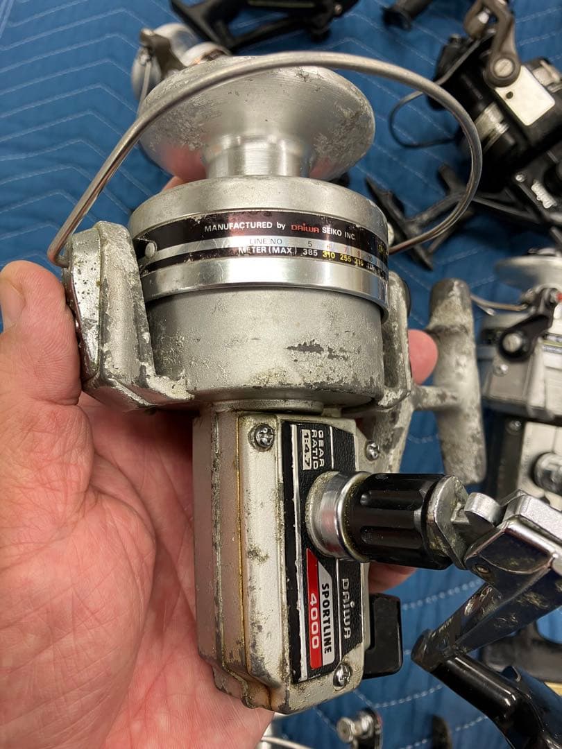 スピニングリール をまとめて12台（整備済）