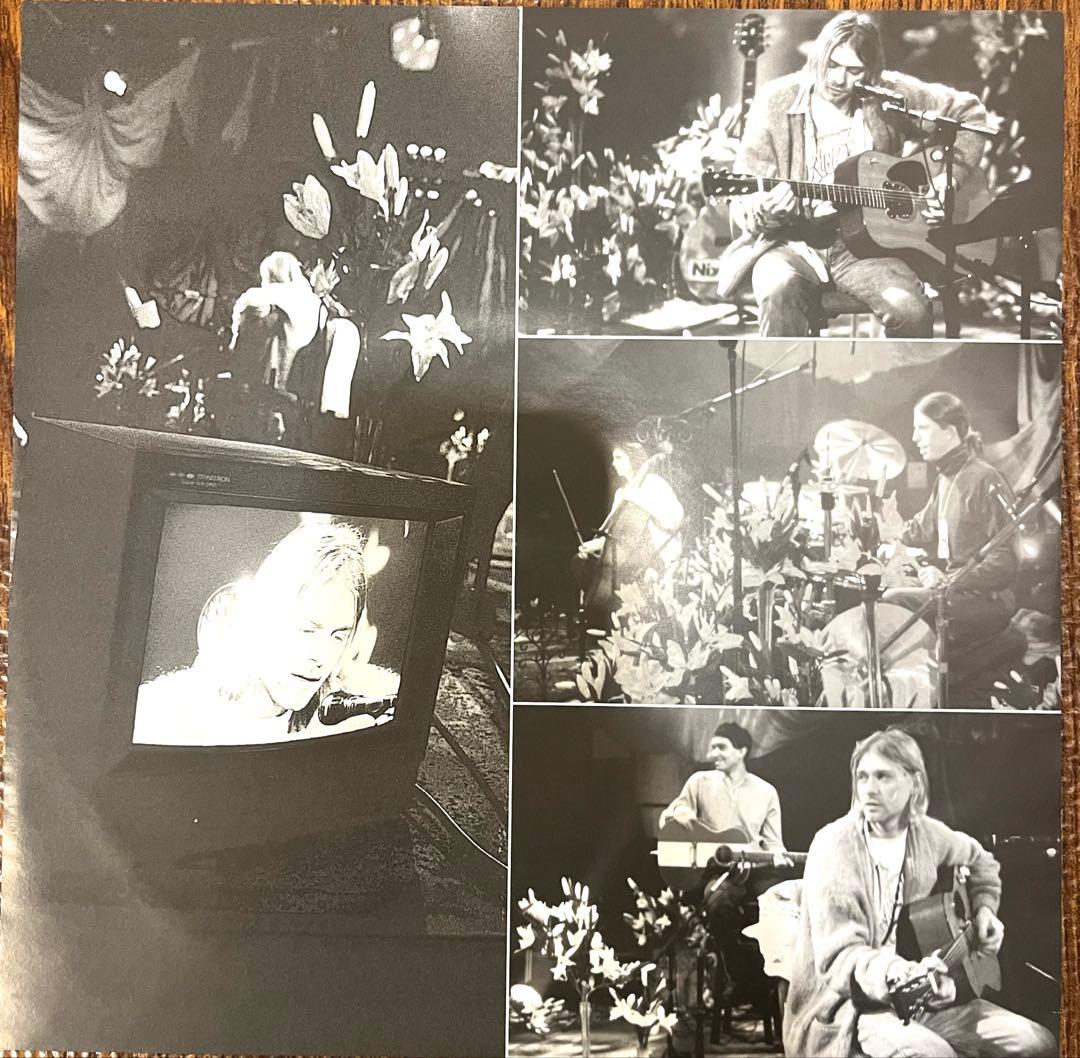 NIRVANA UNPLUGGED IN NEW YORK LP 美品◎