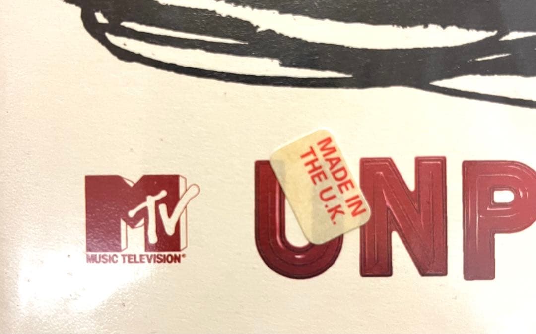 NIRVANA UNPLUGGED IN NEW YORK LP 美品◎