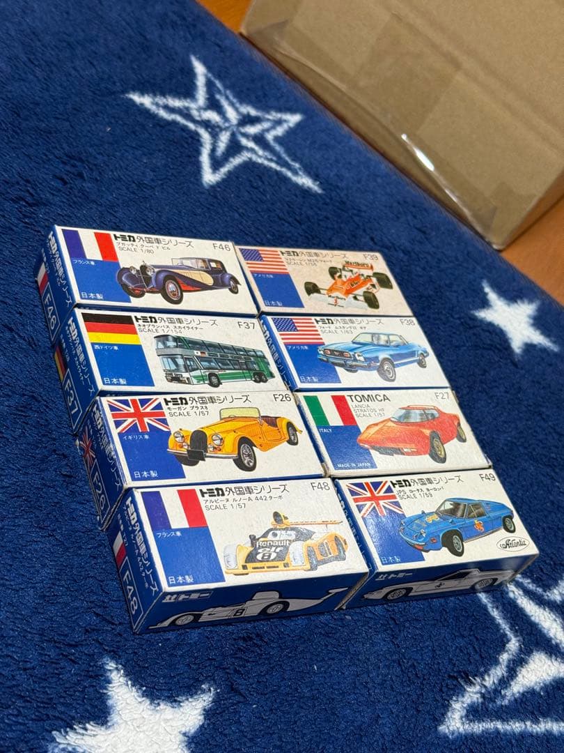 トミカ 日本製 外国車シリーズ 8台セット 未使用