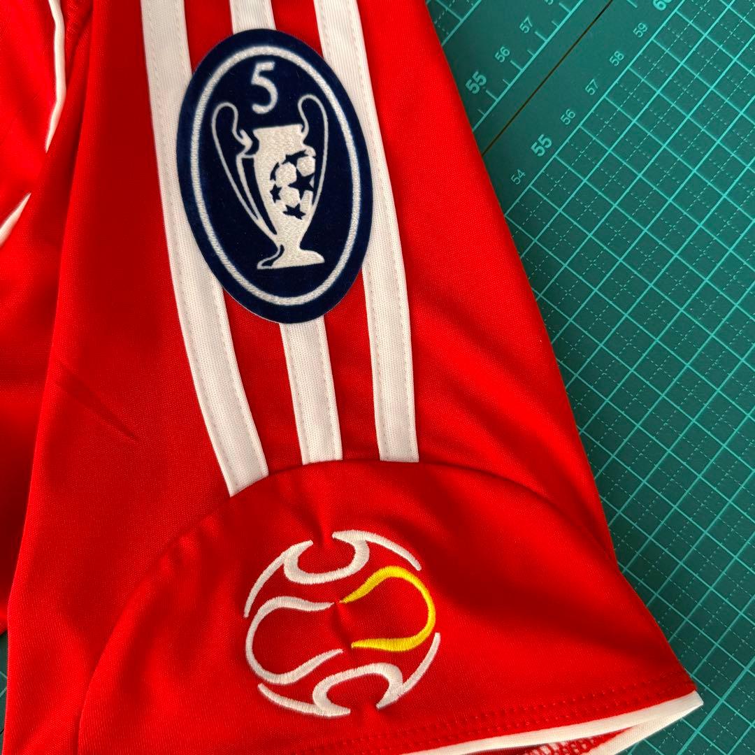 ま*ん様 リバプール 06/08 UCLユニフォーム ホーム ジェラード リヴァ