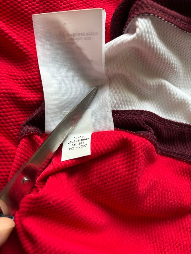 08-09 アーセナル　ナイキ　ホームユニフォーム　新品未使用タグ付き