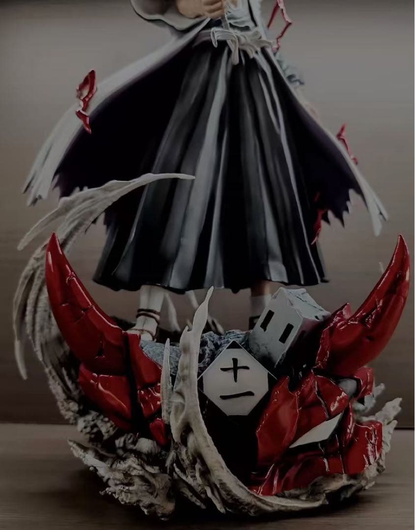 BLEACH 更木剣八 ガレージキット ガレキ スタチュー①③