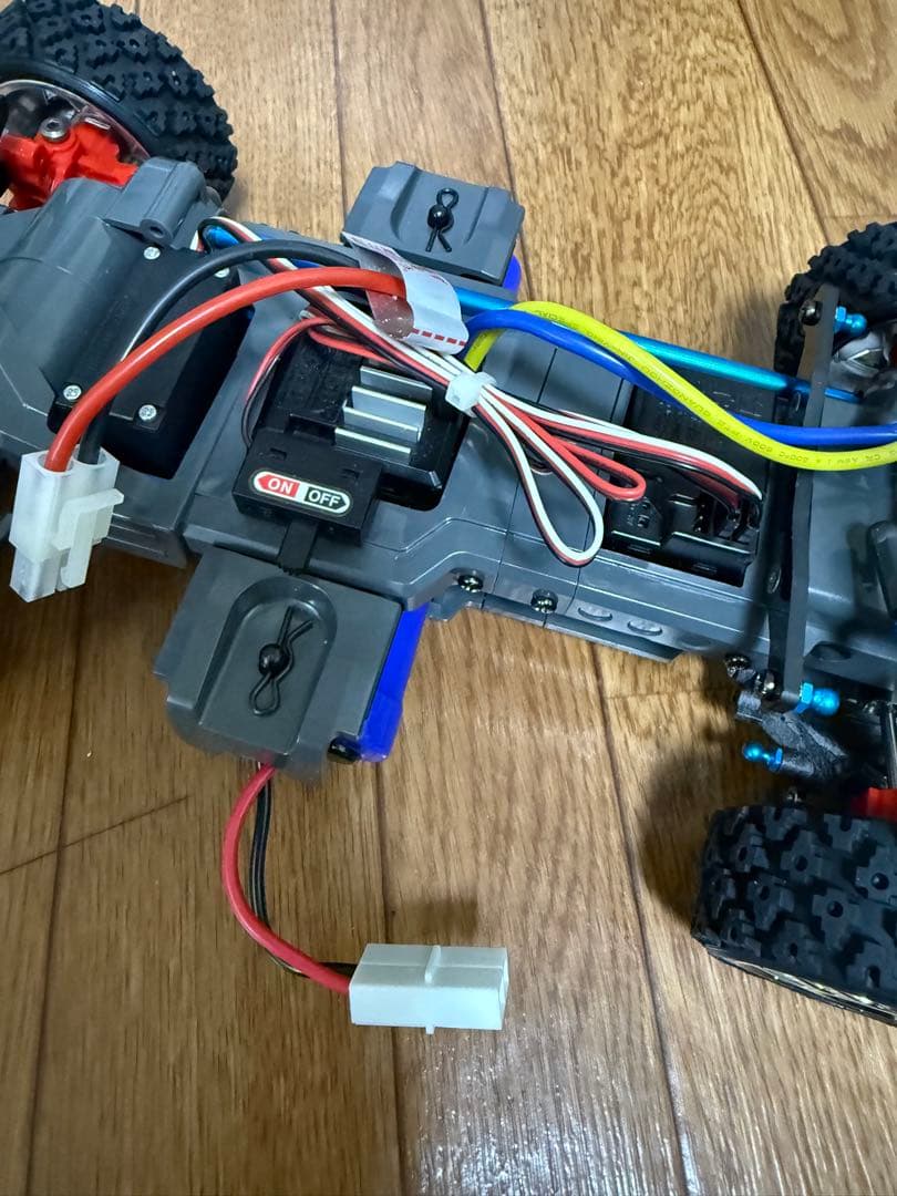 タミヤラジコン1/10 MF-01Xシャーシフルセット　ほぼフルオプション組立済