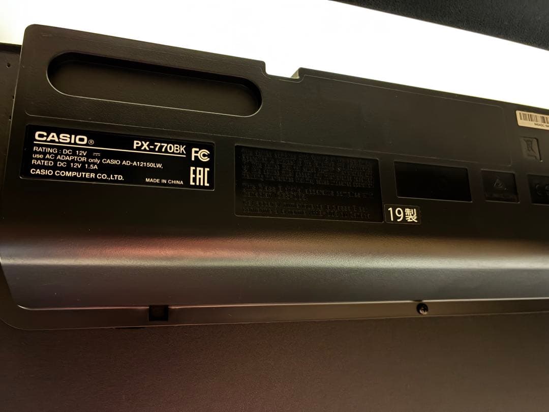 SYM 　CASIO Privia PX-770 電子ピアノ