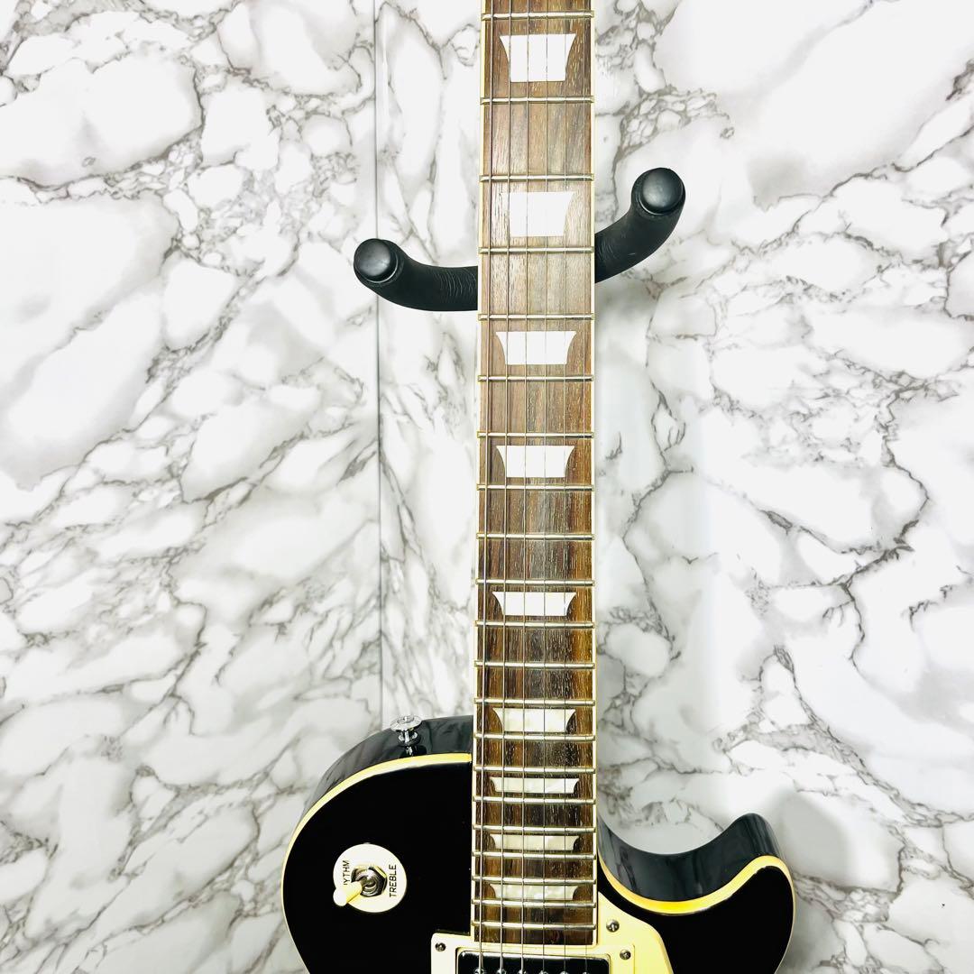 良品　Playtech レスポールタイプ　エレキギター フレイム メイプル