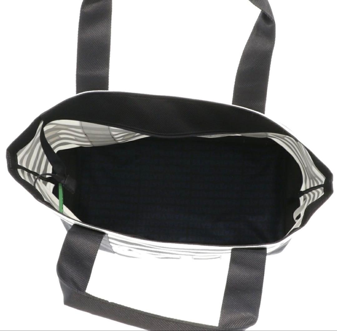 PEARLY GATES ストライプトートバッグ