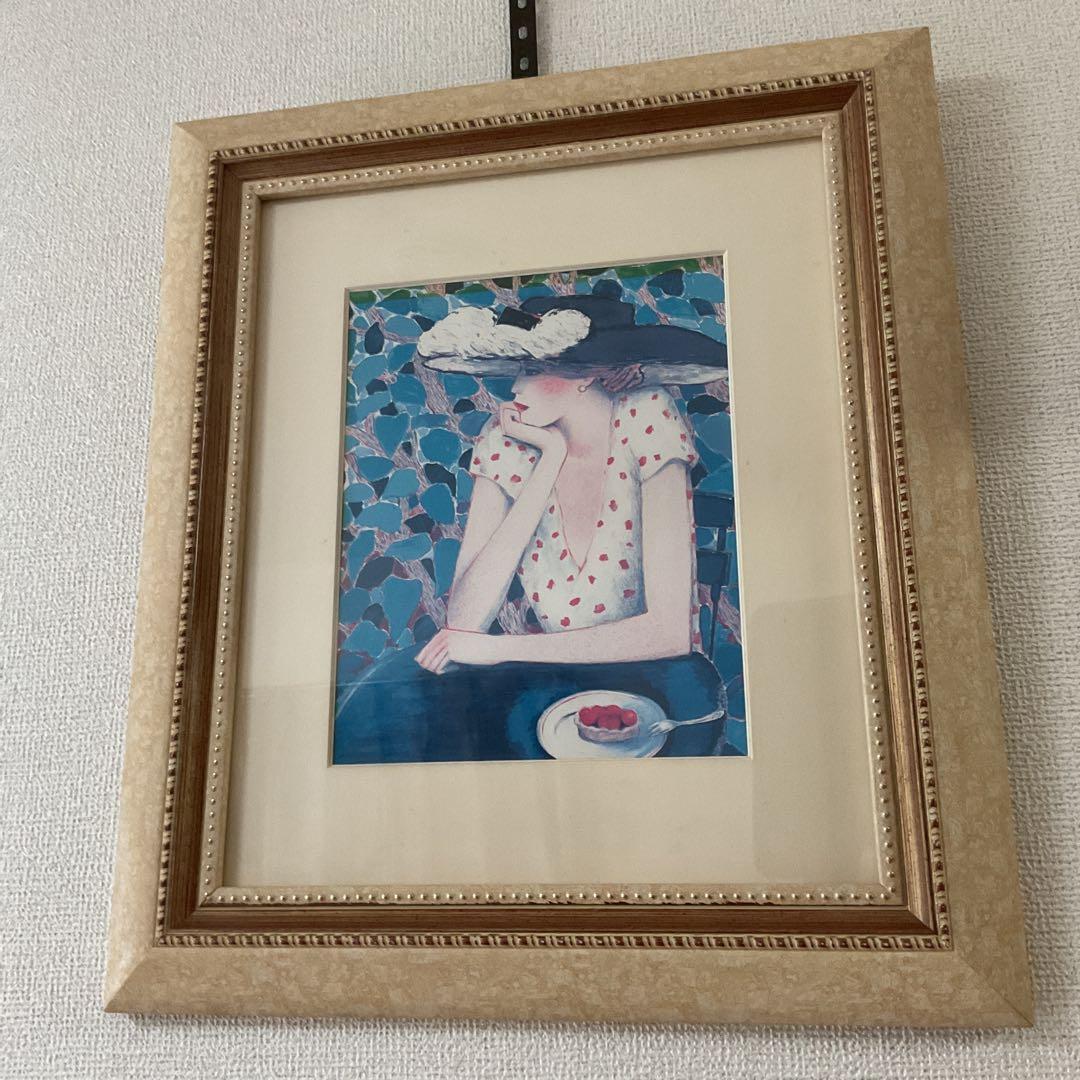 ジャン＝ピエール カシニヨール 甘い誘惑 アートフレーム 額装 前面ガラス