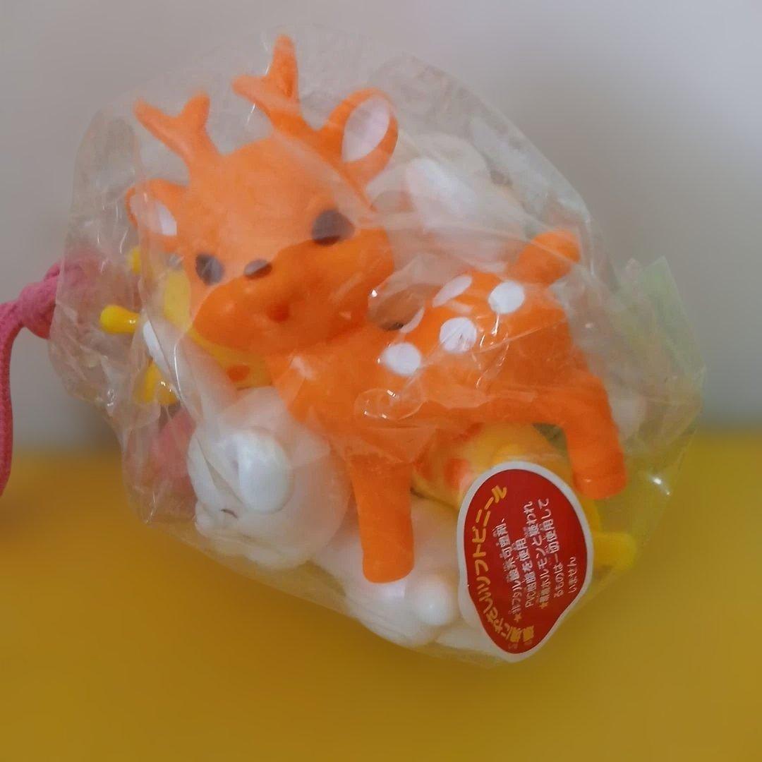 昭和レトロ　ソフビ動物　5体セット品