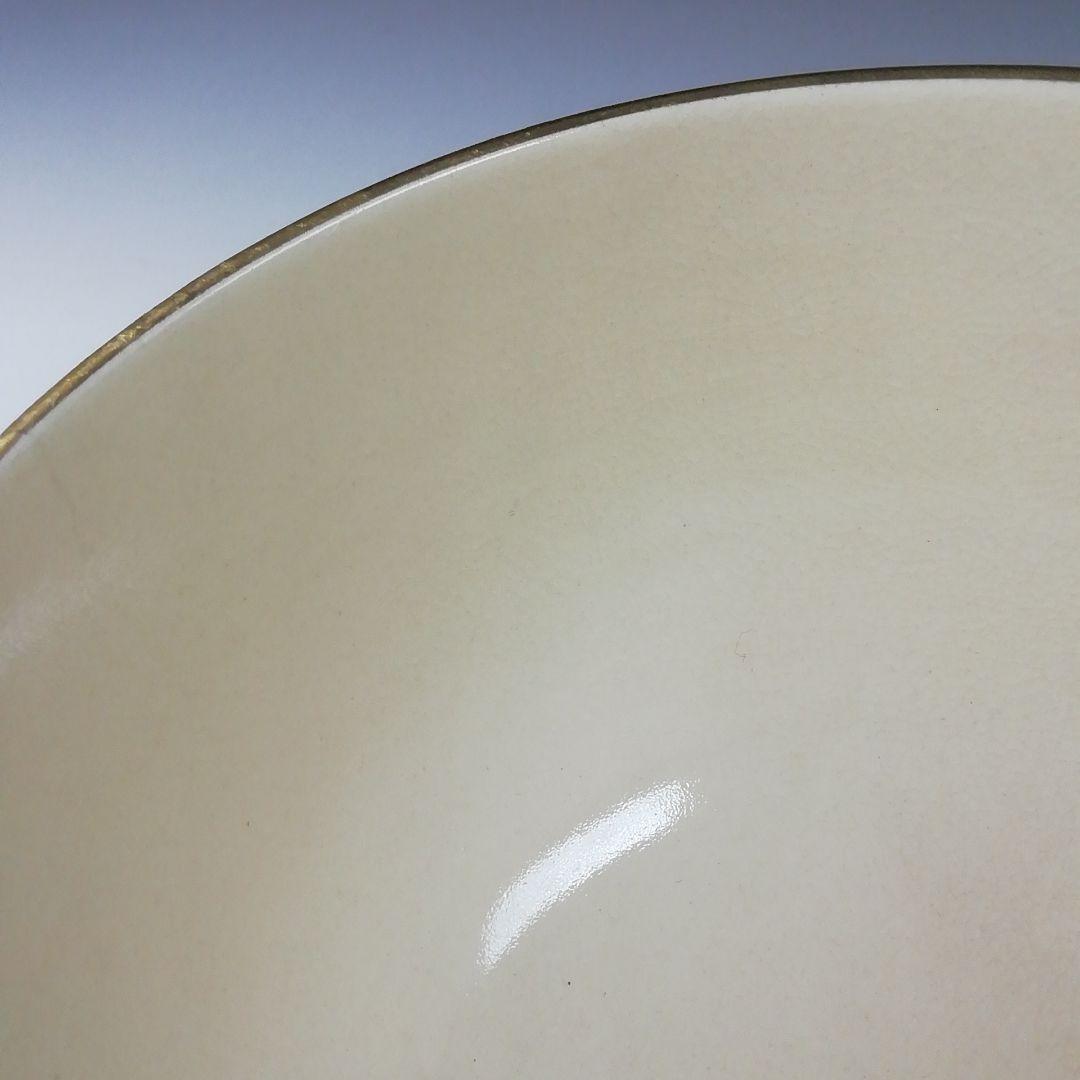 Ｔ６３４　茶碗　『仁清　花車』『寿楽 造』　共箱　抹茶碗　茶道具