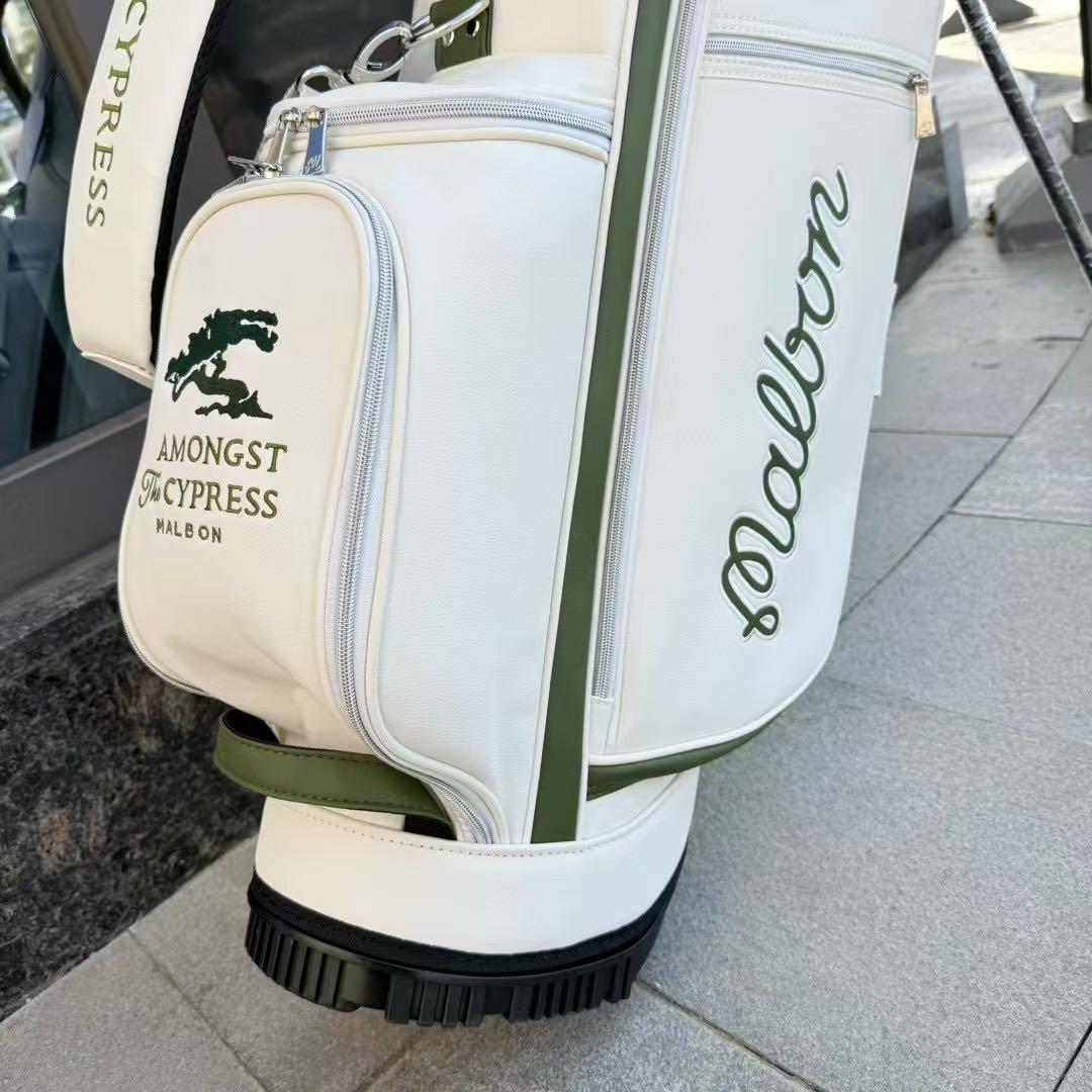 【即発送】 Malbon マルボンゴルフ キャディバッグ スタンド式 男女兼用