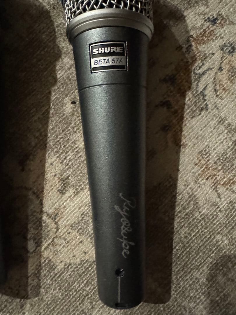 SHURE BETA 57A 純正58グリル付 ダイナミックマイク 2本セット