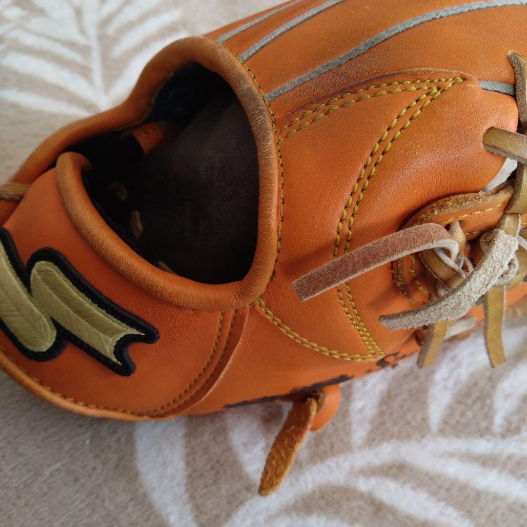 【5％引】SSK オレンジ 軟式用グローブ　オールランド