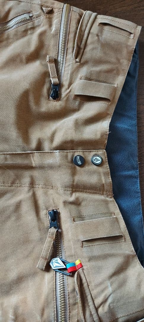 VOLCOM × EDGE スノーボードウェア 上下セット