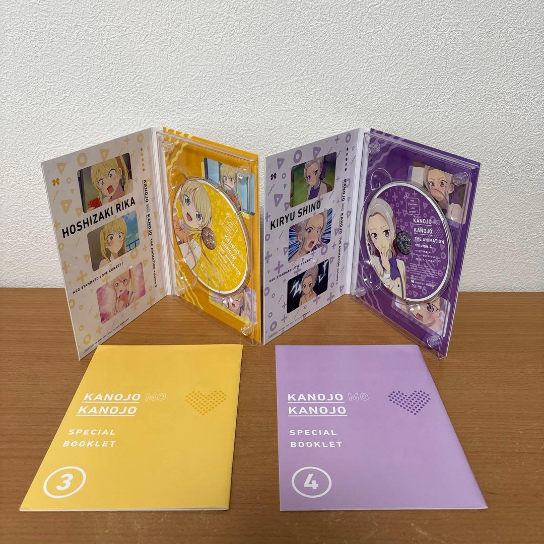 カノジョも彼女 Blu-ray 全4巻セット 全巻