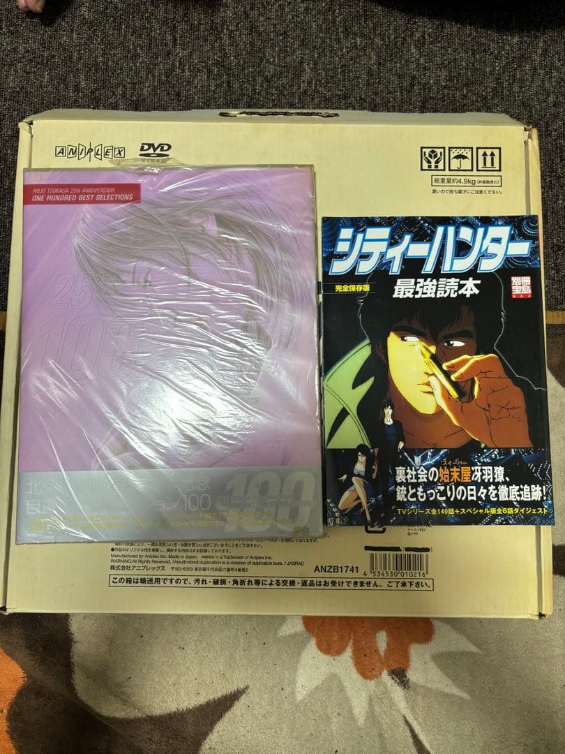 シティーハンター DVDボックスセット フィギュア付き