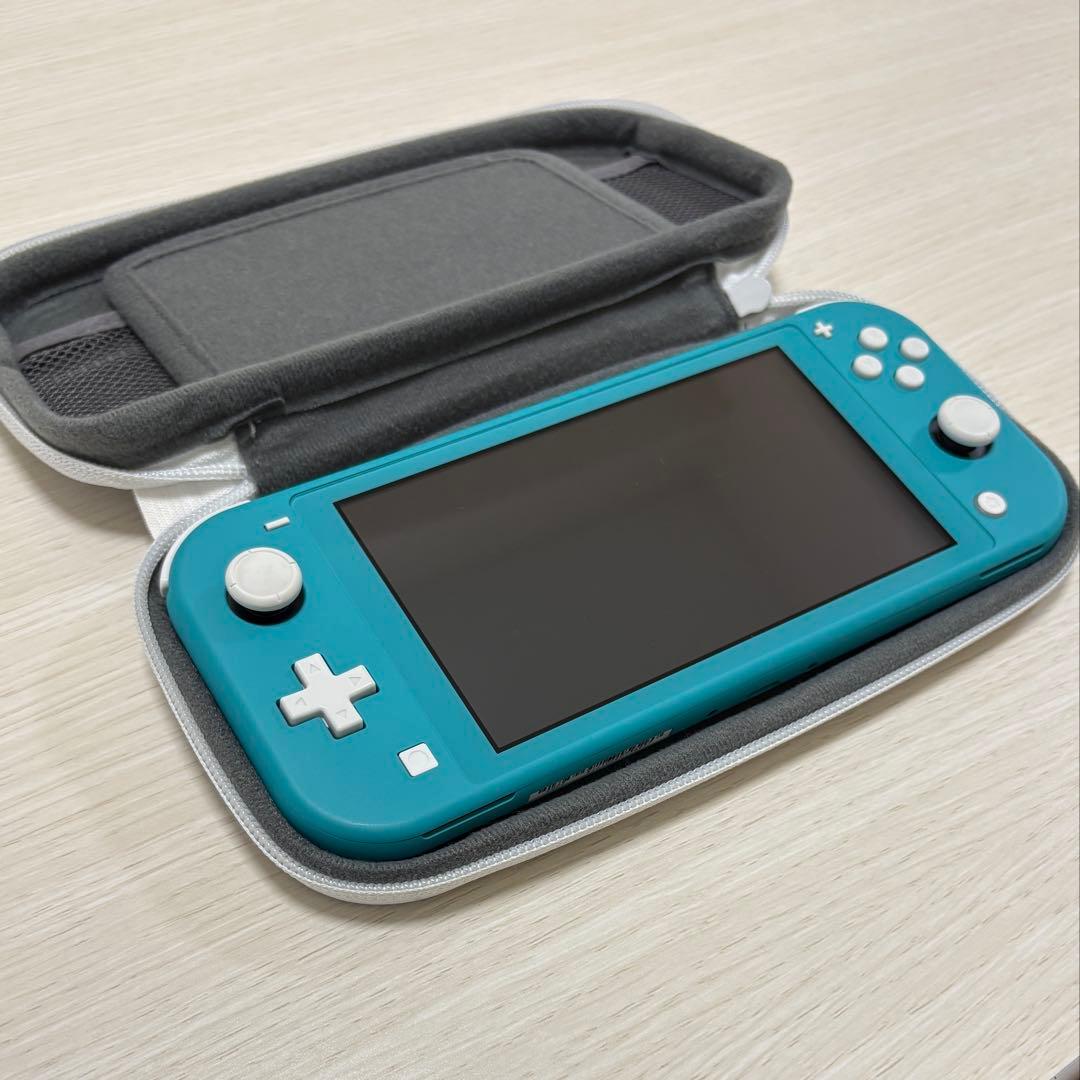 Nintendo Switch Lite ターコイズ 3点セット
