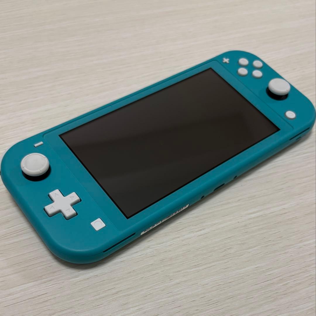 Nintendo Switch Lite ターコイズ 3点セット