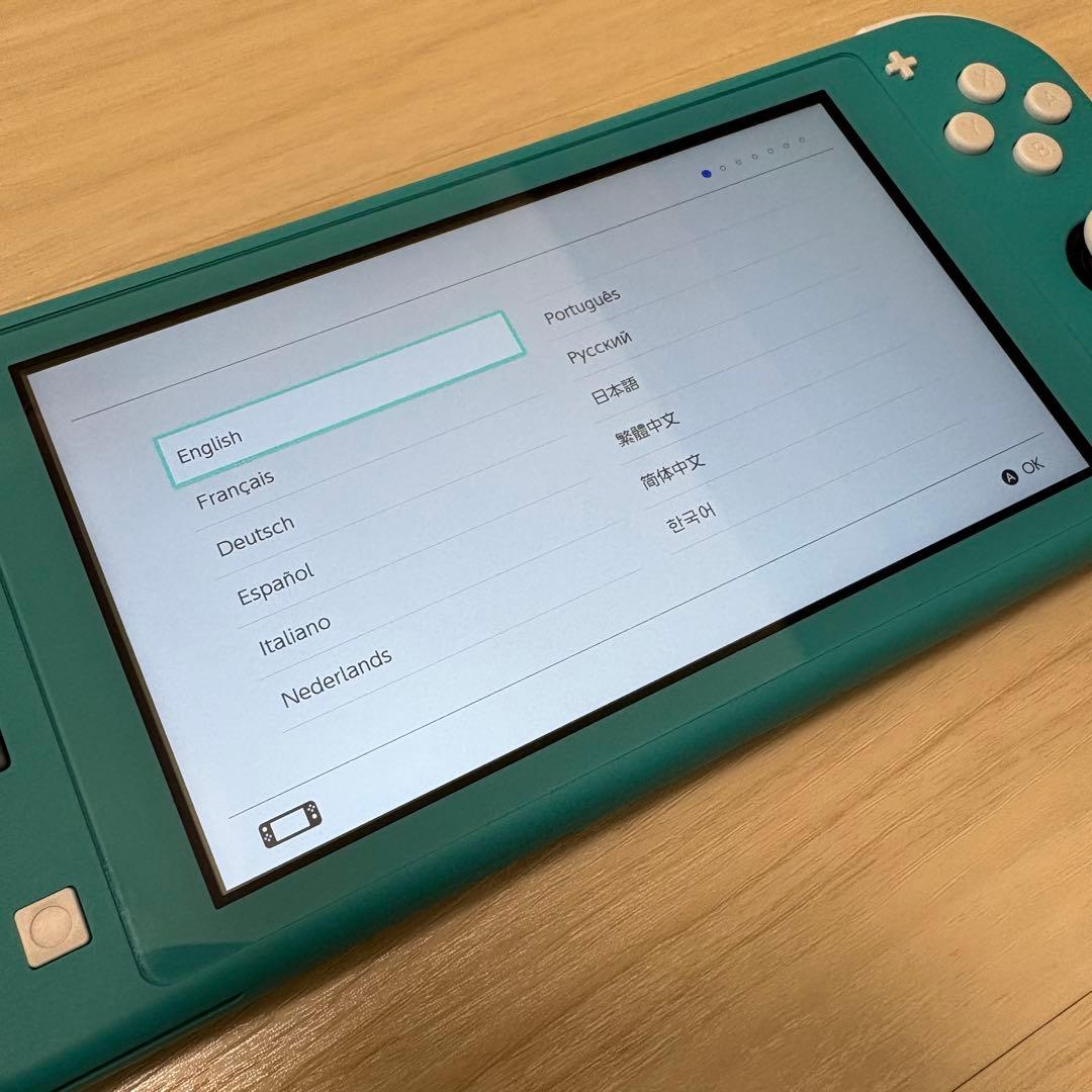 Nintendo Switch Lite ターコイズ 3点セット