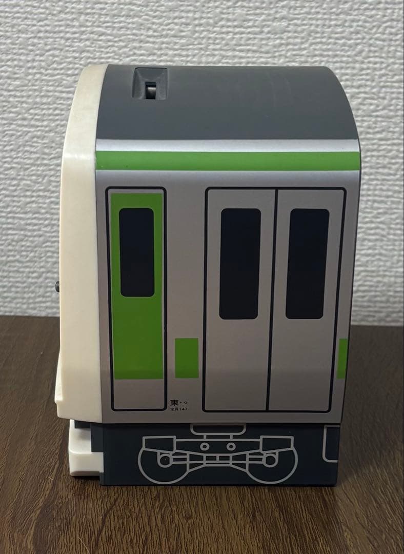 テツオトバンククロック 山手線 目覚し時計 貯金箱 鉄道 電車 レア