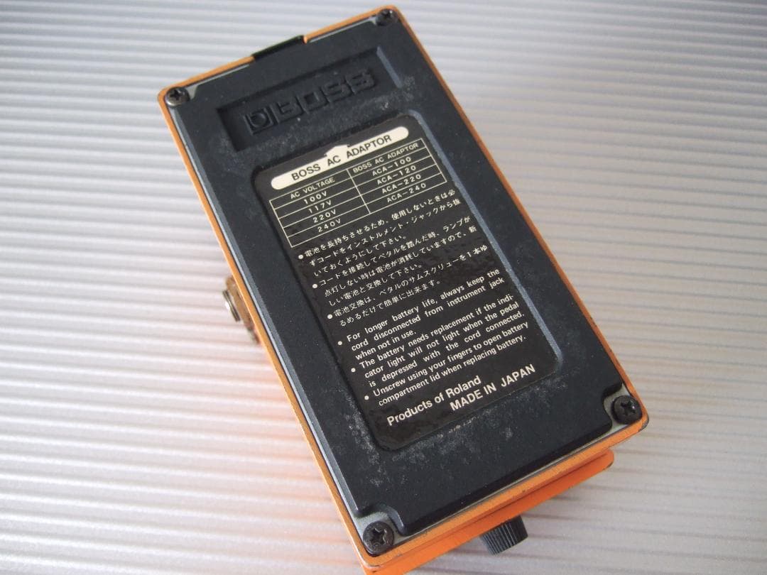 日本製 84年 Japan BOSS DS-1 Distortion DS1