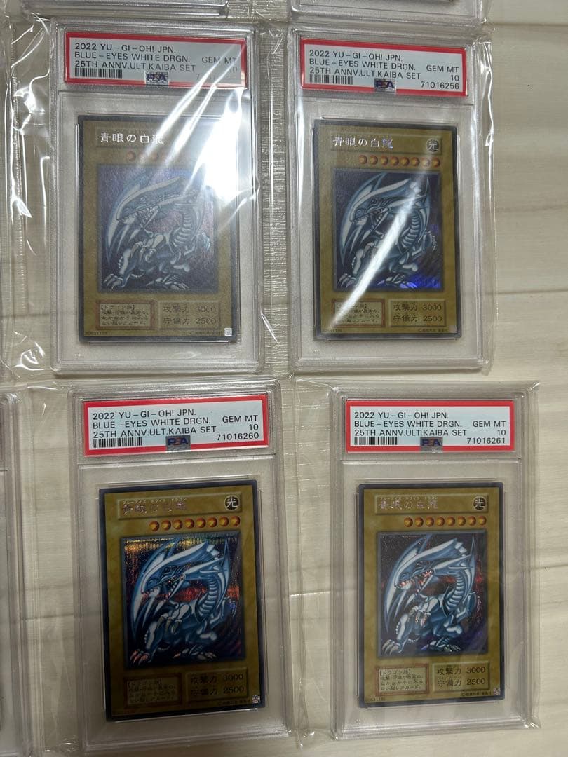 遊戯王　シクブル psa10 青眼の白龍　完美品　20連番　最安値