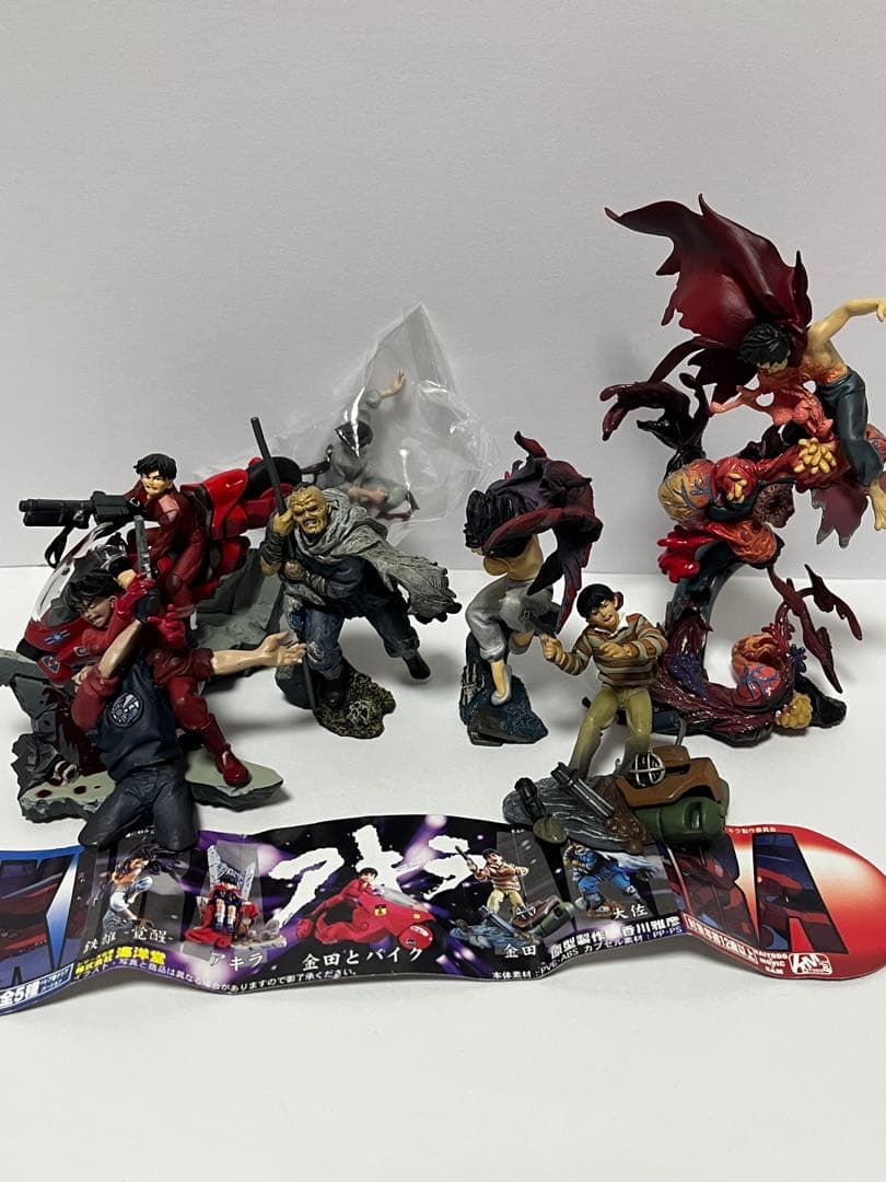 7セット/AKIRA/アキラ/金田/鉄雄/山形/大佐/ケイ