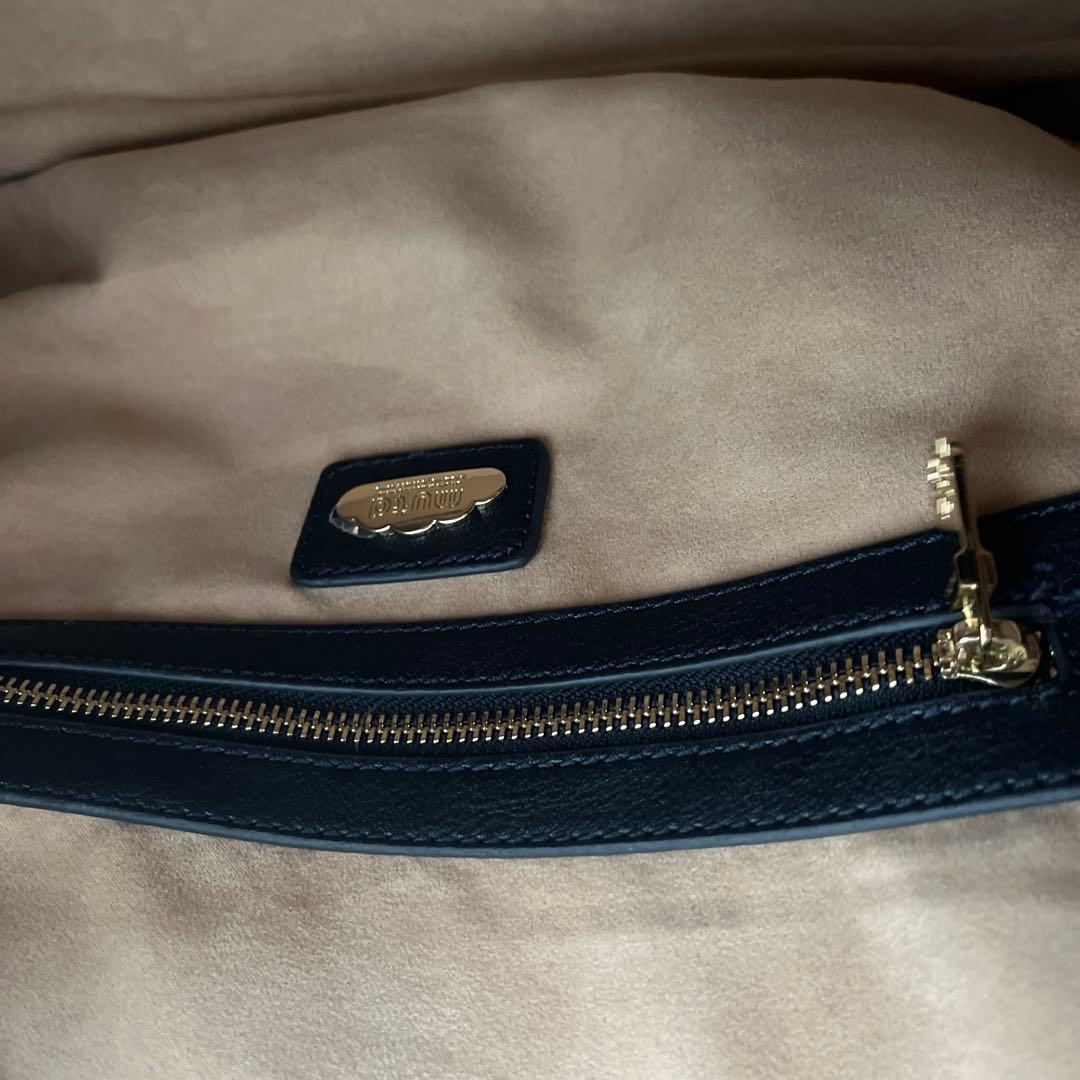 ムータ 配色ファーボストンバック