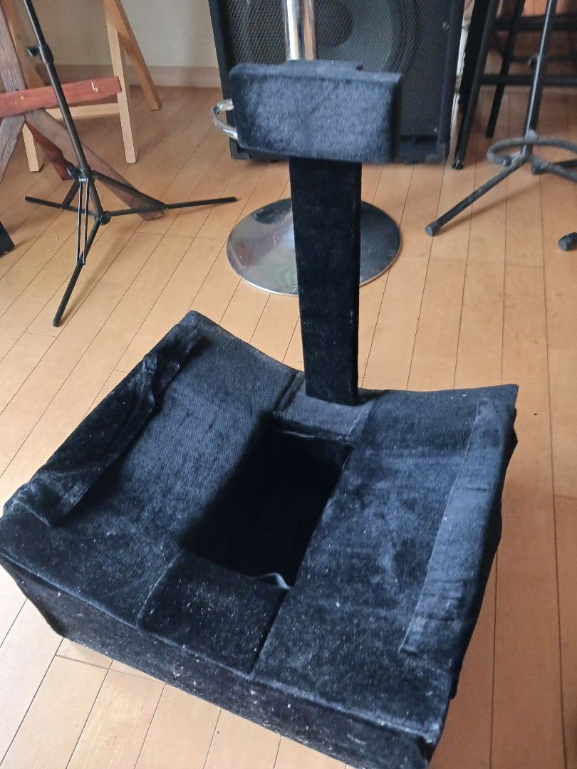 コントラバススタンド ブラック ファブリック