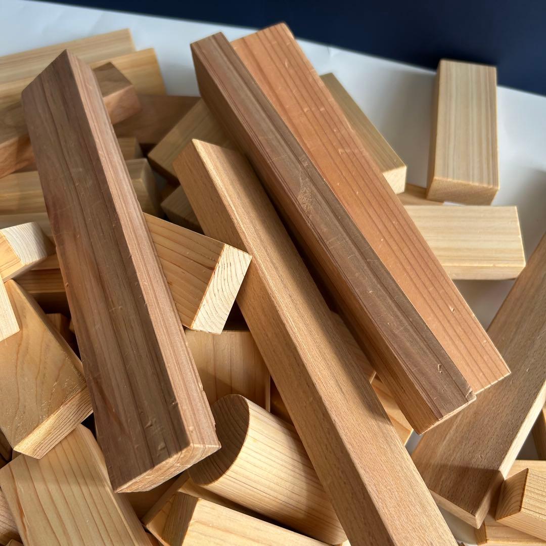 知育玩具 ドクスピール　積木　131ピース