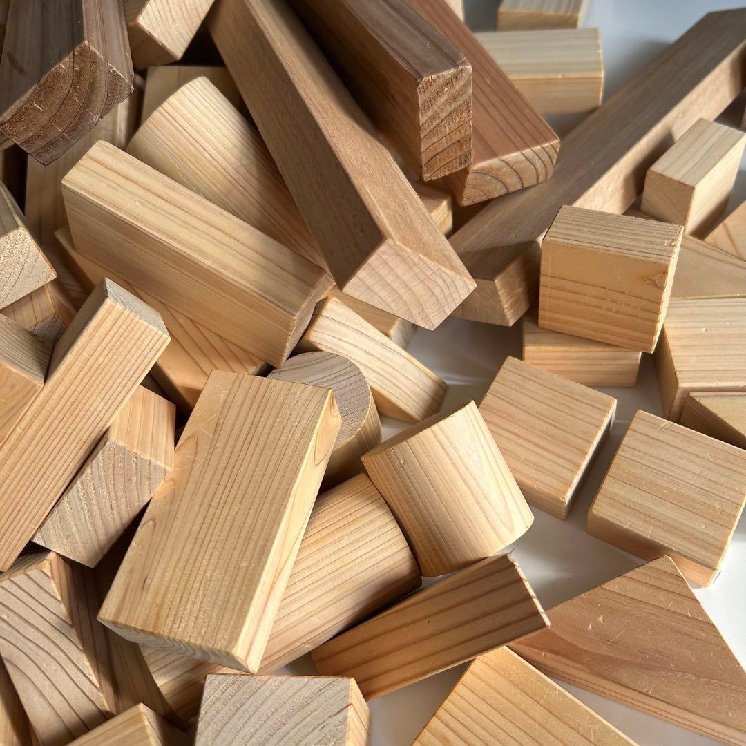 知育玩具 ドクスピール　積木　131ピース