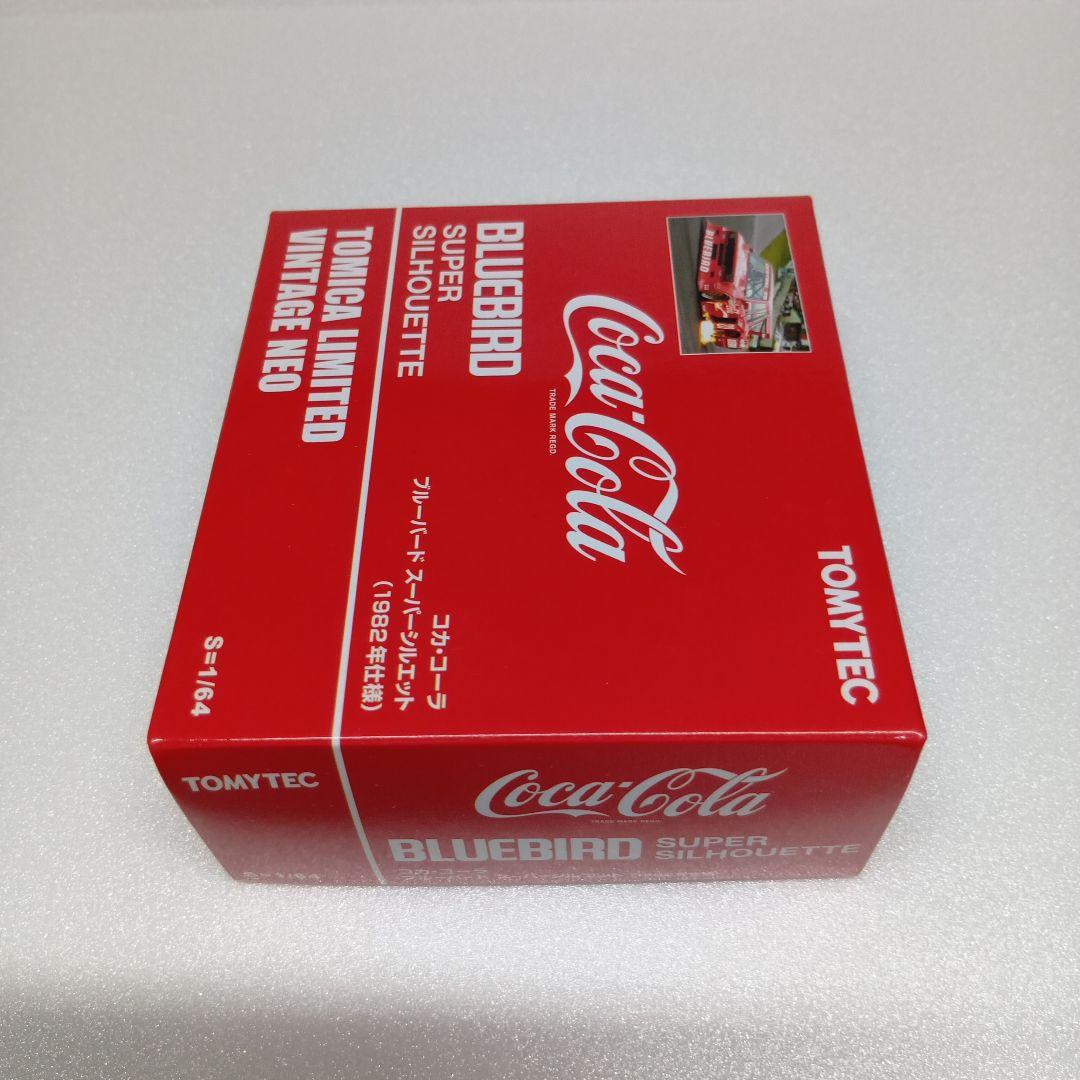 トミーテック コカ・コーラ ブルーバード スーパーシルエット ミニカー 1/64
