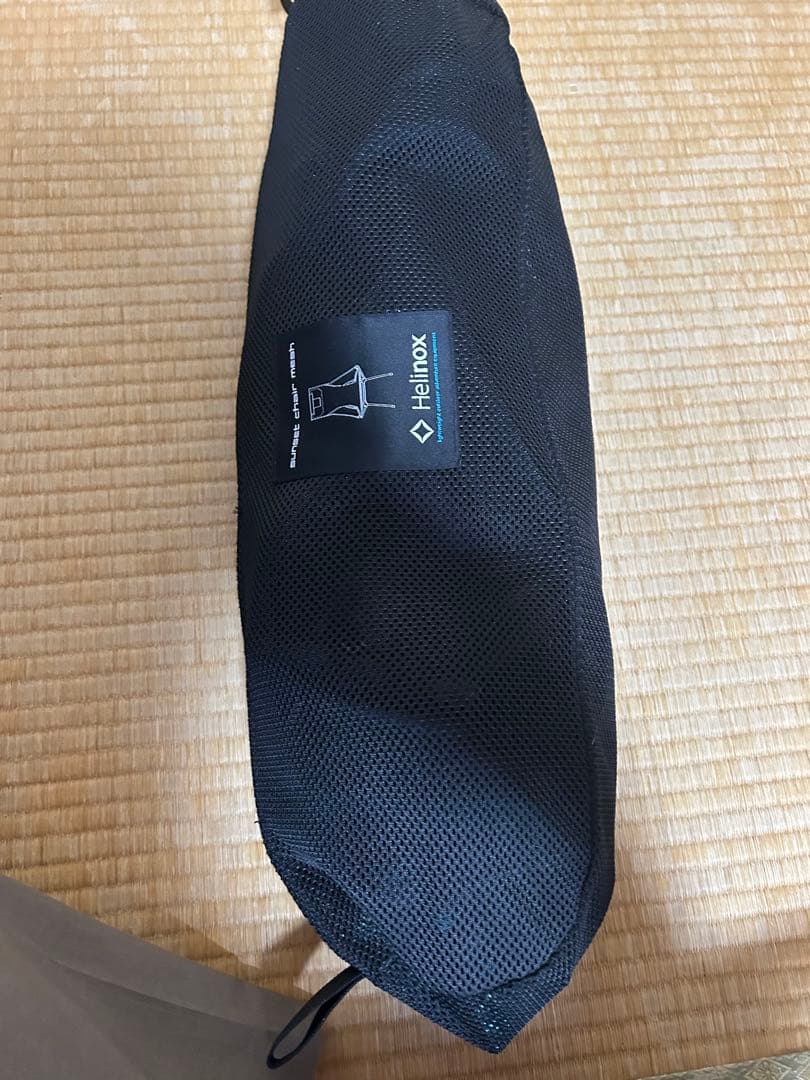 Helinox サンセット　チェア　メッシュ　ブラック