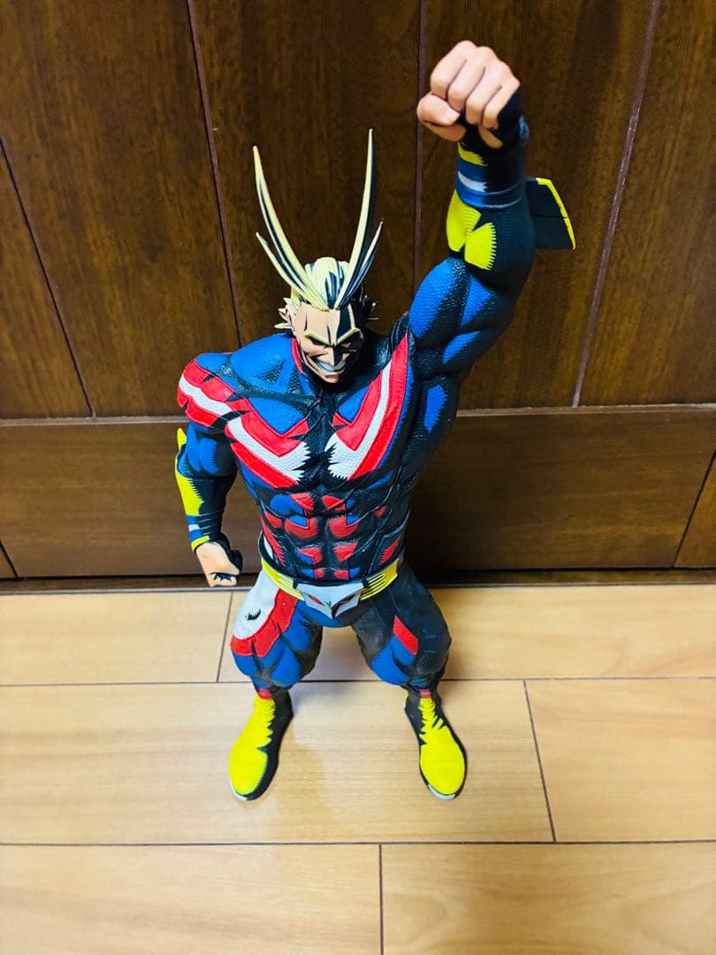 オールマイト　smsp d賞　BWFC 一番くじ　フィギュア　二次元　ヒロアカ