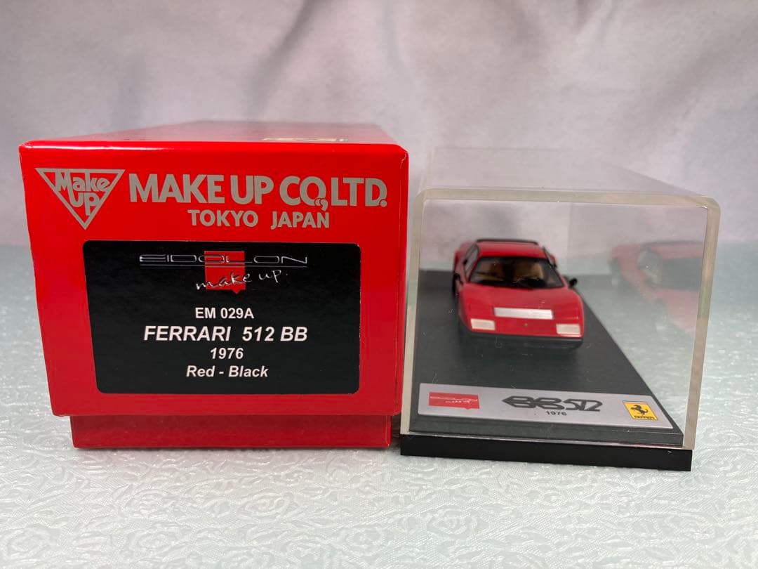 アイドロン　フェラーリ５１２ＢＢ １９７６年　レッド＆ブラック