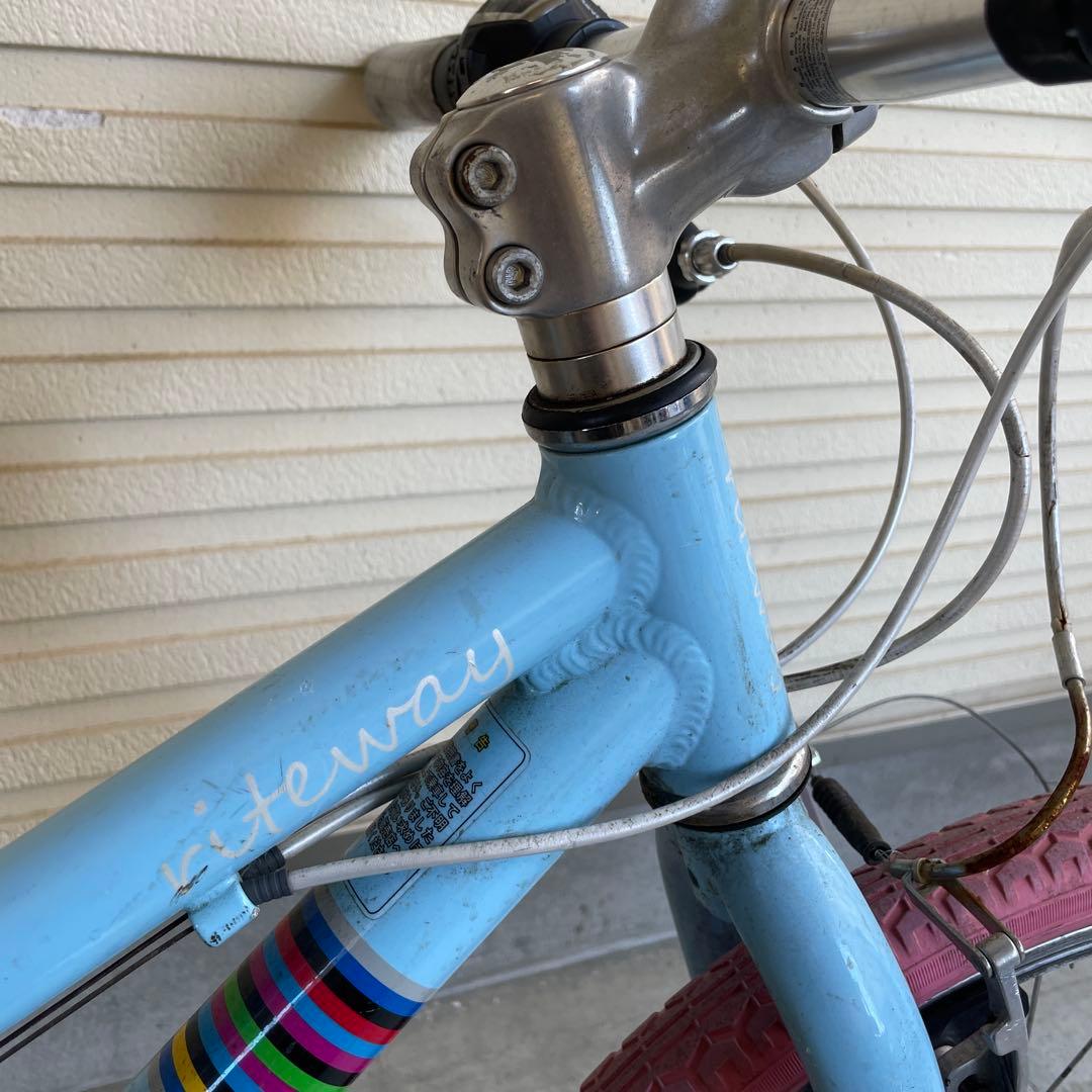 キッズ自転車 20インチ 水色 ピンク 8段変速⭐︎手渡し⭐︎