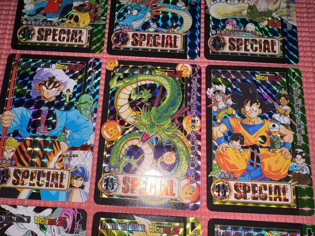①54枚　1〜54番　Premium Editionドラゴンボール　キラカード