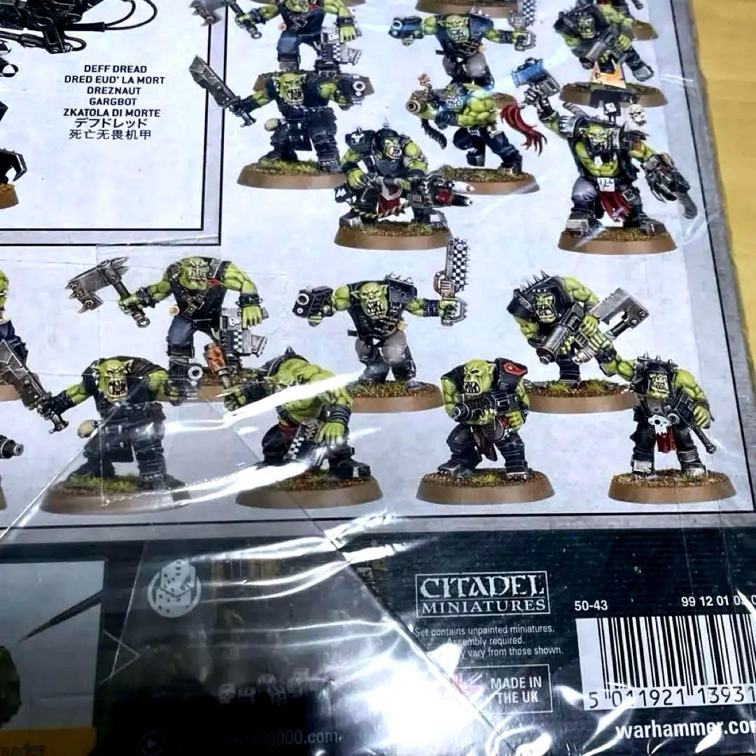 【新品】ウォーハンマー 40,000 COMBAT PATROL ORKS