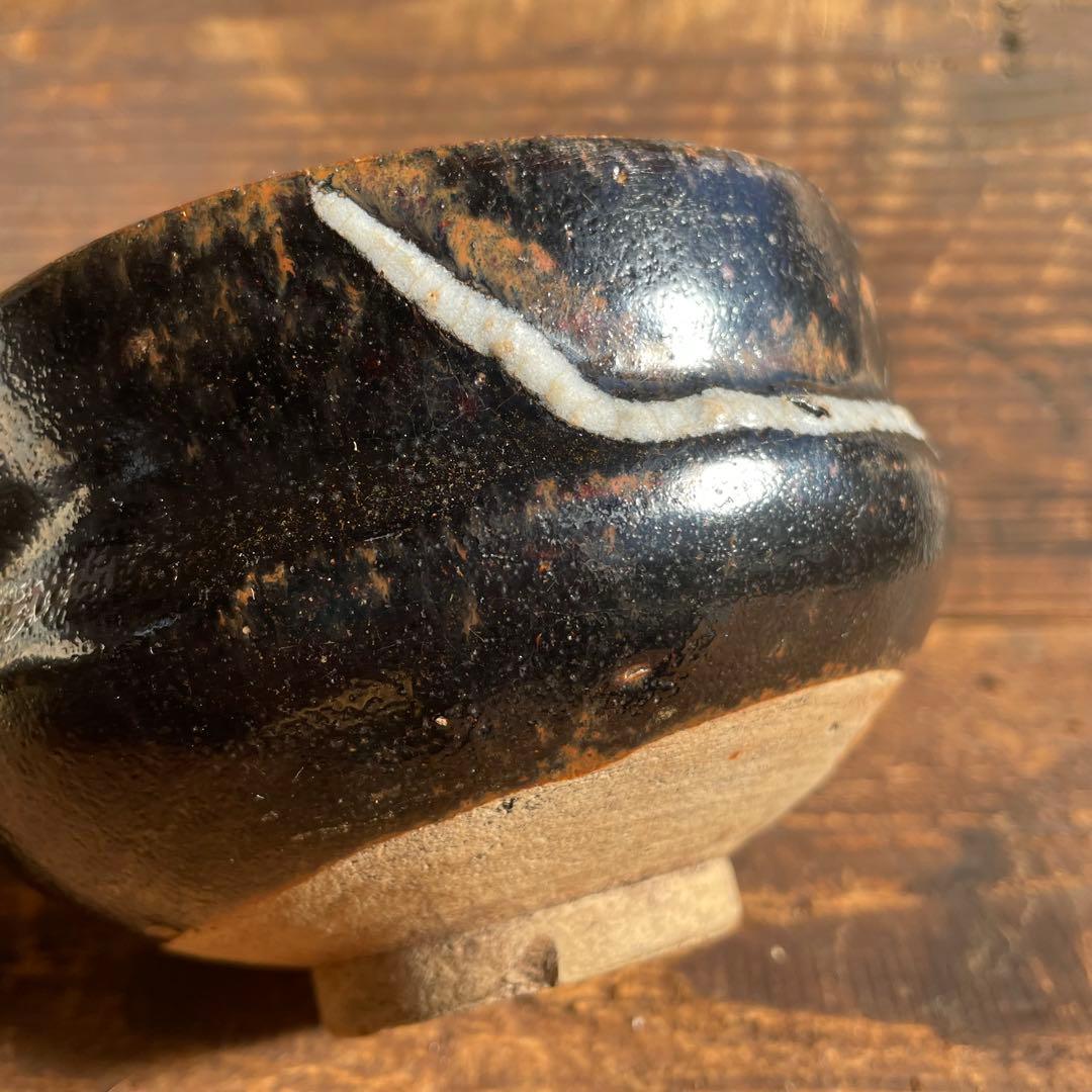 拳骨茶碗 江戸時代 18世紀 伝世品 古美濃 美濃古陶 美濃焼 骨董 古美術