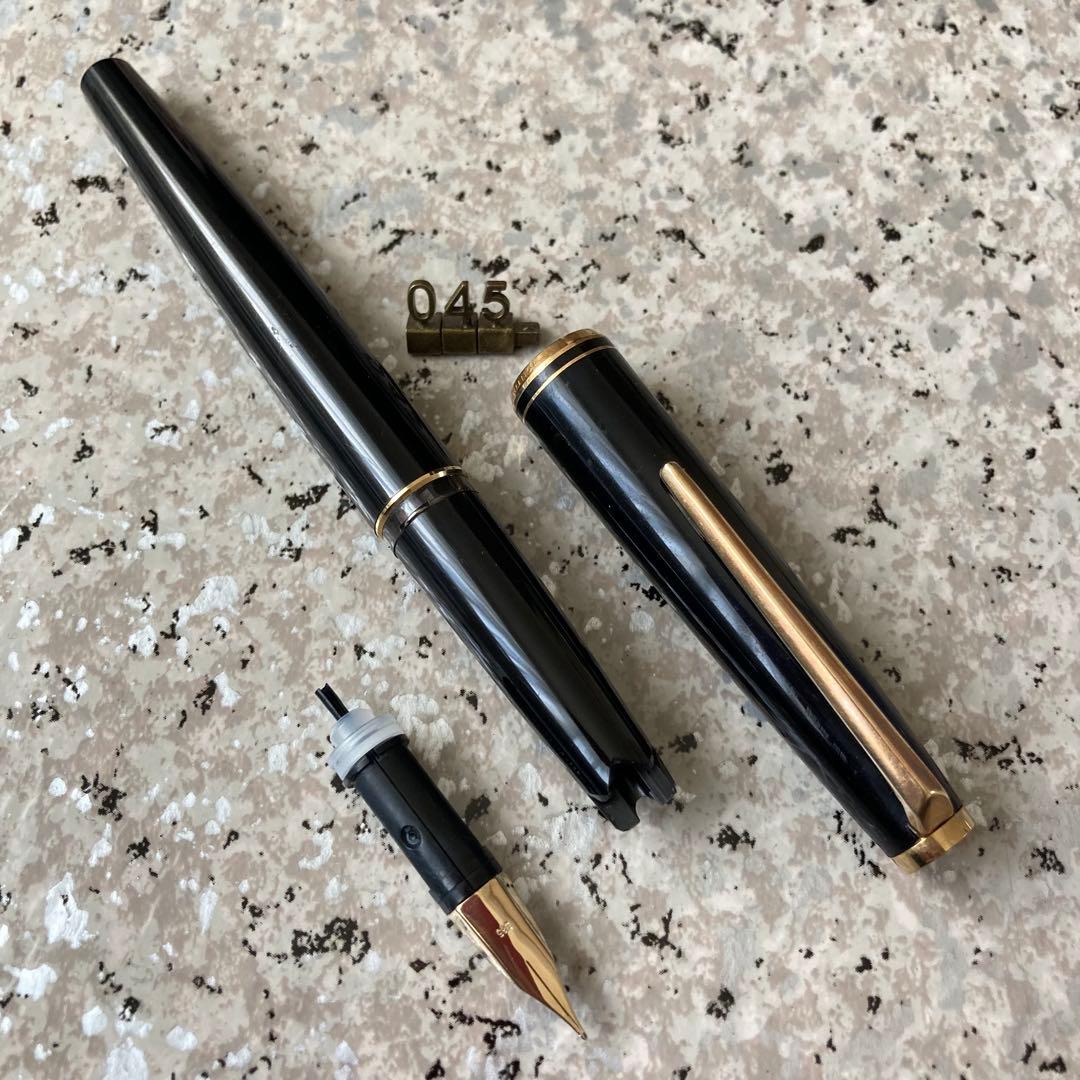 #045 オーバーホール済み 万年筆 モンブラン MONTBLANC 14k