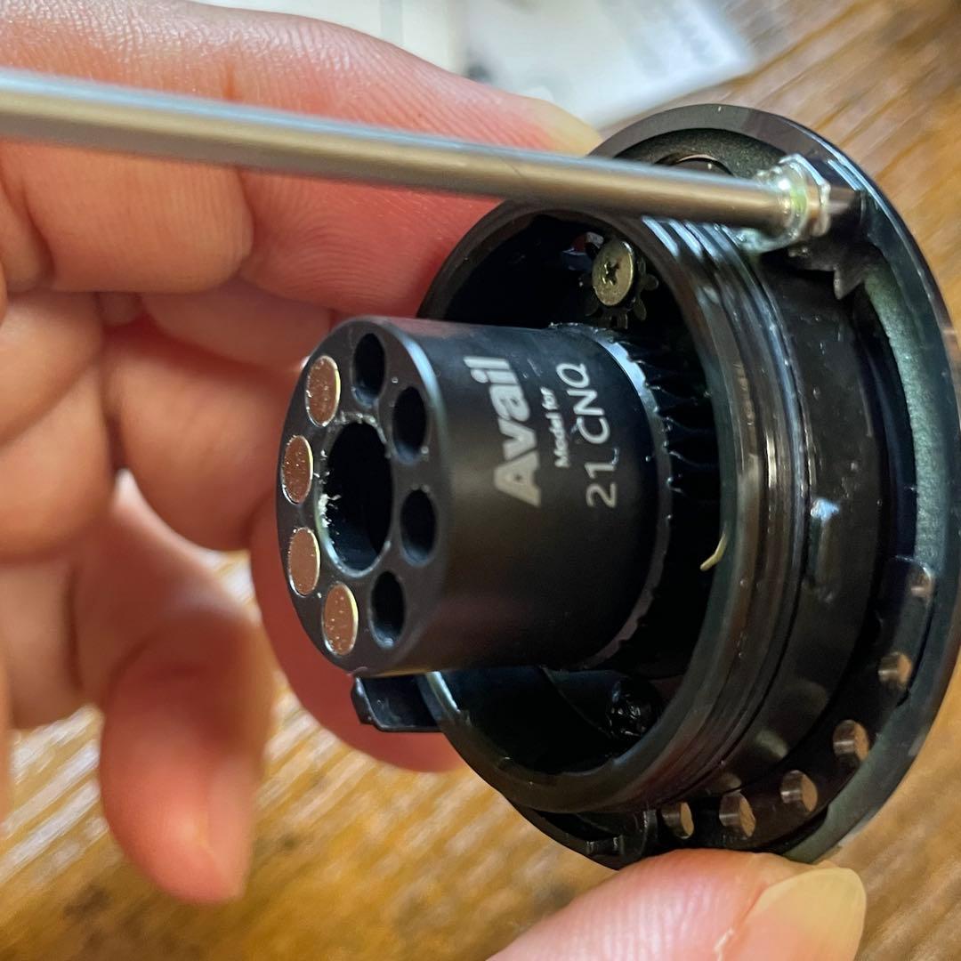 Cupcait simpシマノカルカッタコンクエスト31HG 渓流カスタム