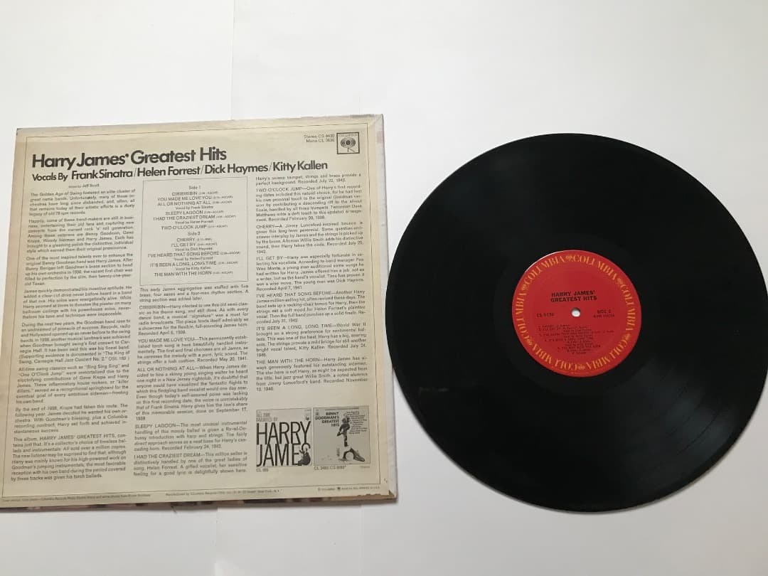 Harry James' Greatest Hits 他２枚レコード