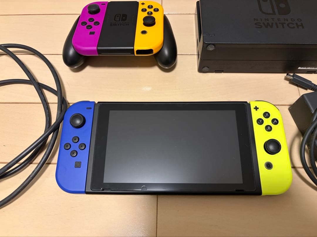 Nintendo Switch 本体　追加Joy-Con 持ち運びケース付き