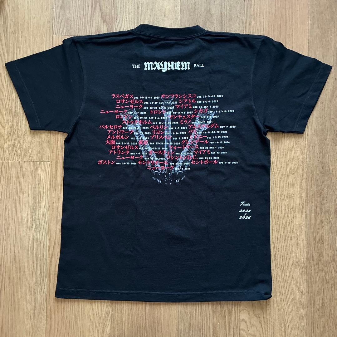 【未使用品】レディー・ガガ MAYHEM 日本限定 踊るか死ぬか Tシャツ S