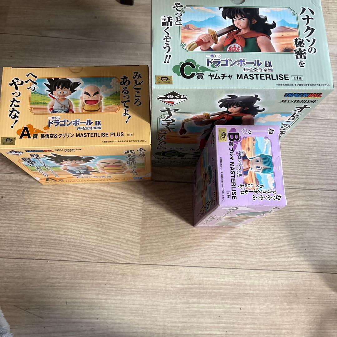 ドラゴンボール一番くじ 孫悟空修行編 A賞 B賞 C賞 まとめ売り 未開封