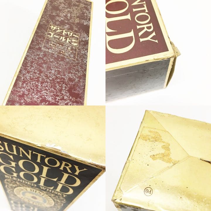 未開栓/サントリー/ウイスキー/ゴールド/4本/720ml/42％/a80