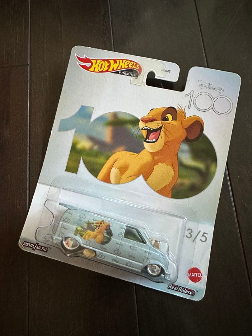 ホットウィール ディズニー100周年記念　5個セット