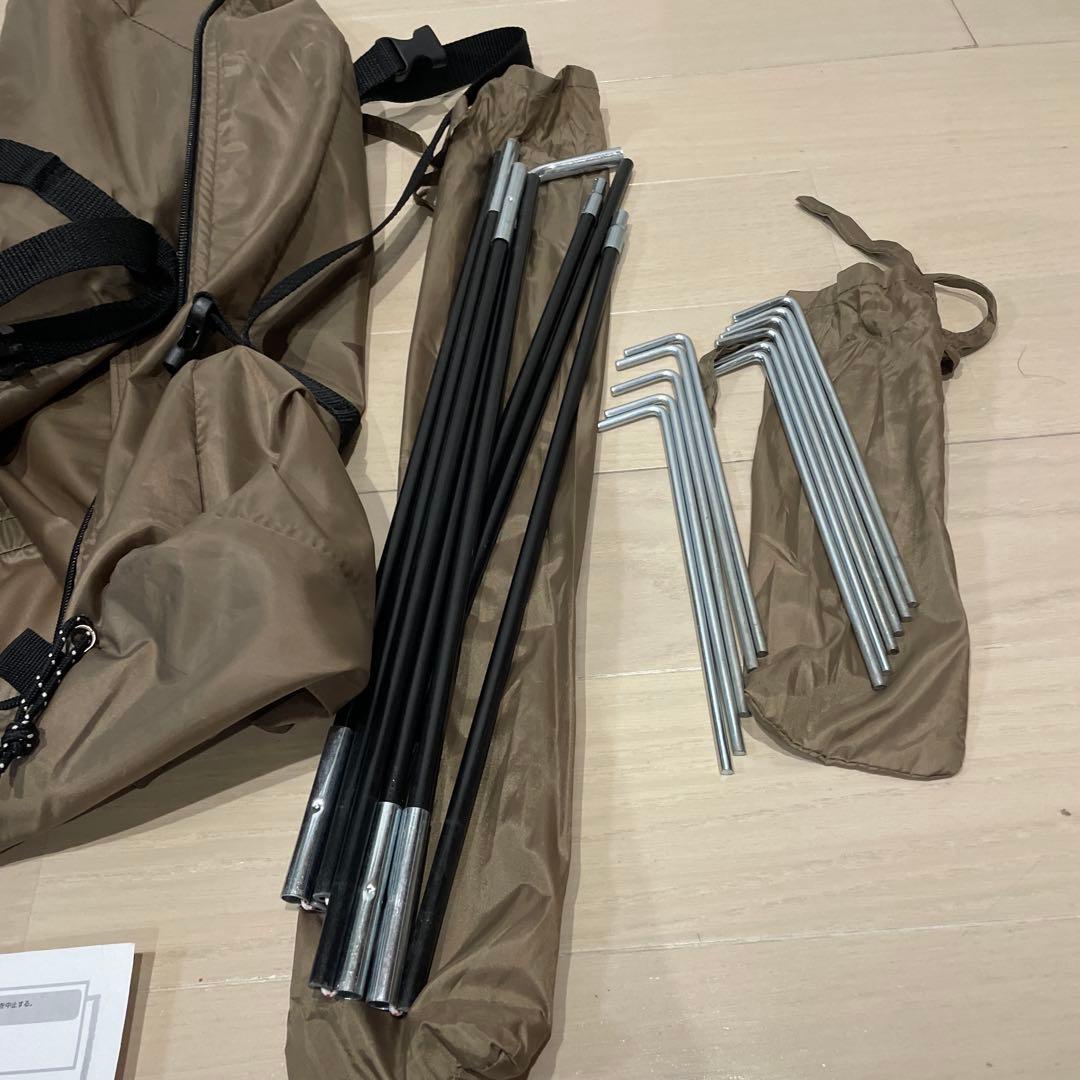 ロゴス LOGOS リバイバルSOLO DOME ワンタッチ テント 美品