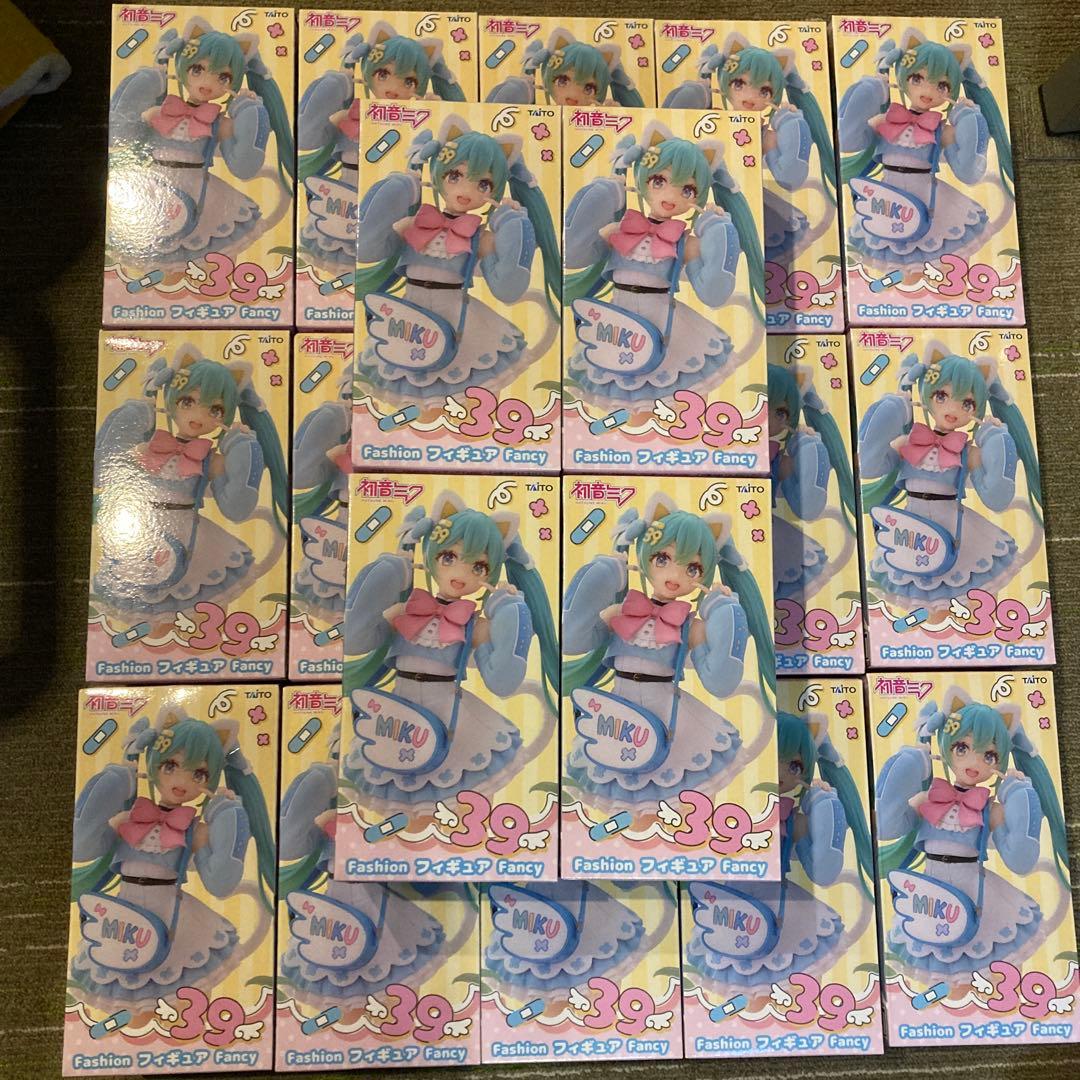 初音ミク Fashion フィギュア Fancy 39 MIKU 19個