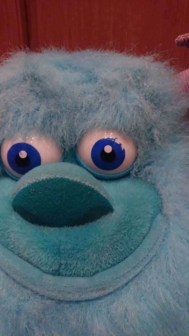 レア 廃盤 TOMY モンスターズ・インク サリー ぬいぐるみ 特大 PIXAR